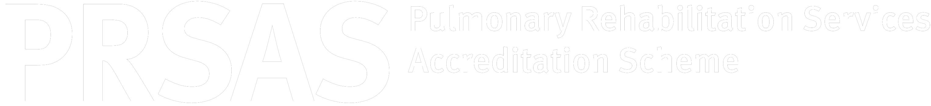Pulmonary Rehabilitation Services Accreditation Scheme